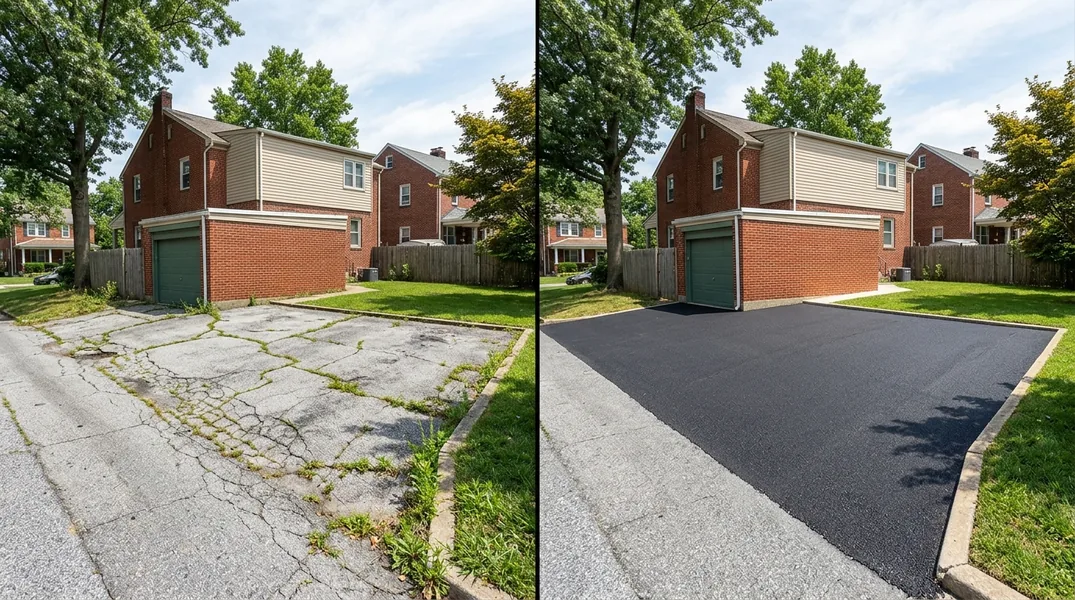 Asphalt vs Concrete Driveways in Wilmington DE: Which Handles Delaware Winters Better?