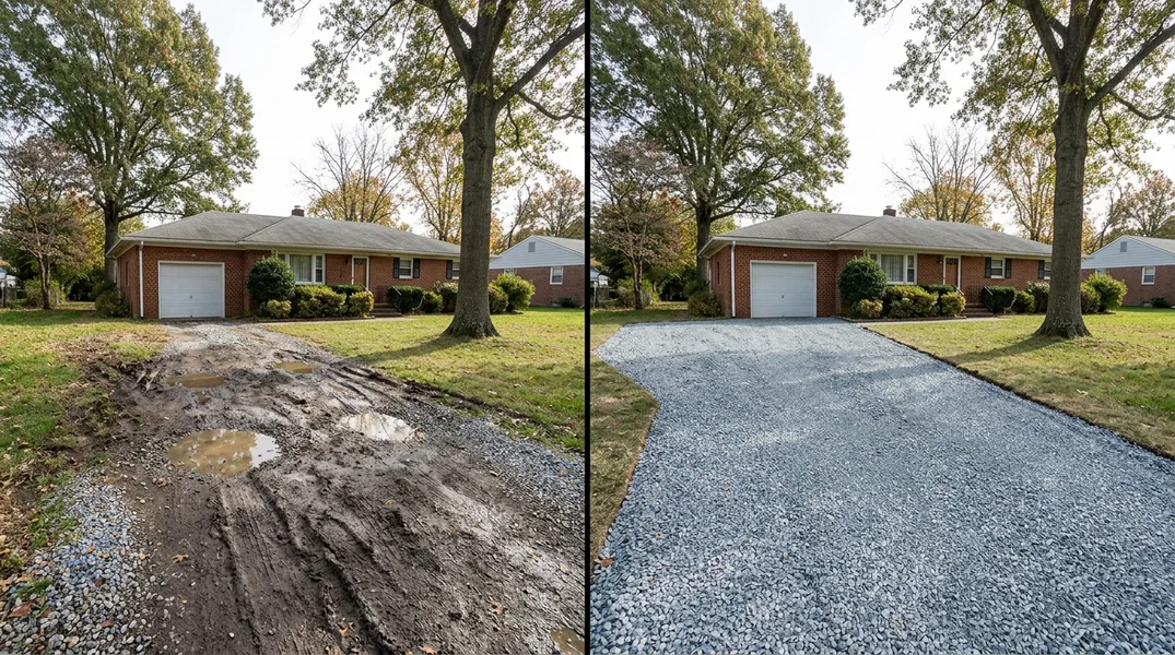 Driveway Drainage After Nor'easters in Wilmington: Solutions That Actually Work