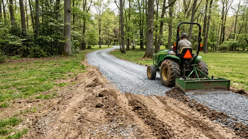 Gravel Driveway Installation & Grading Wilmington